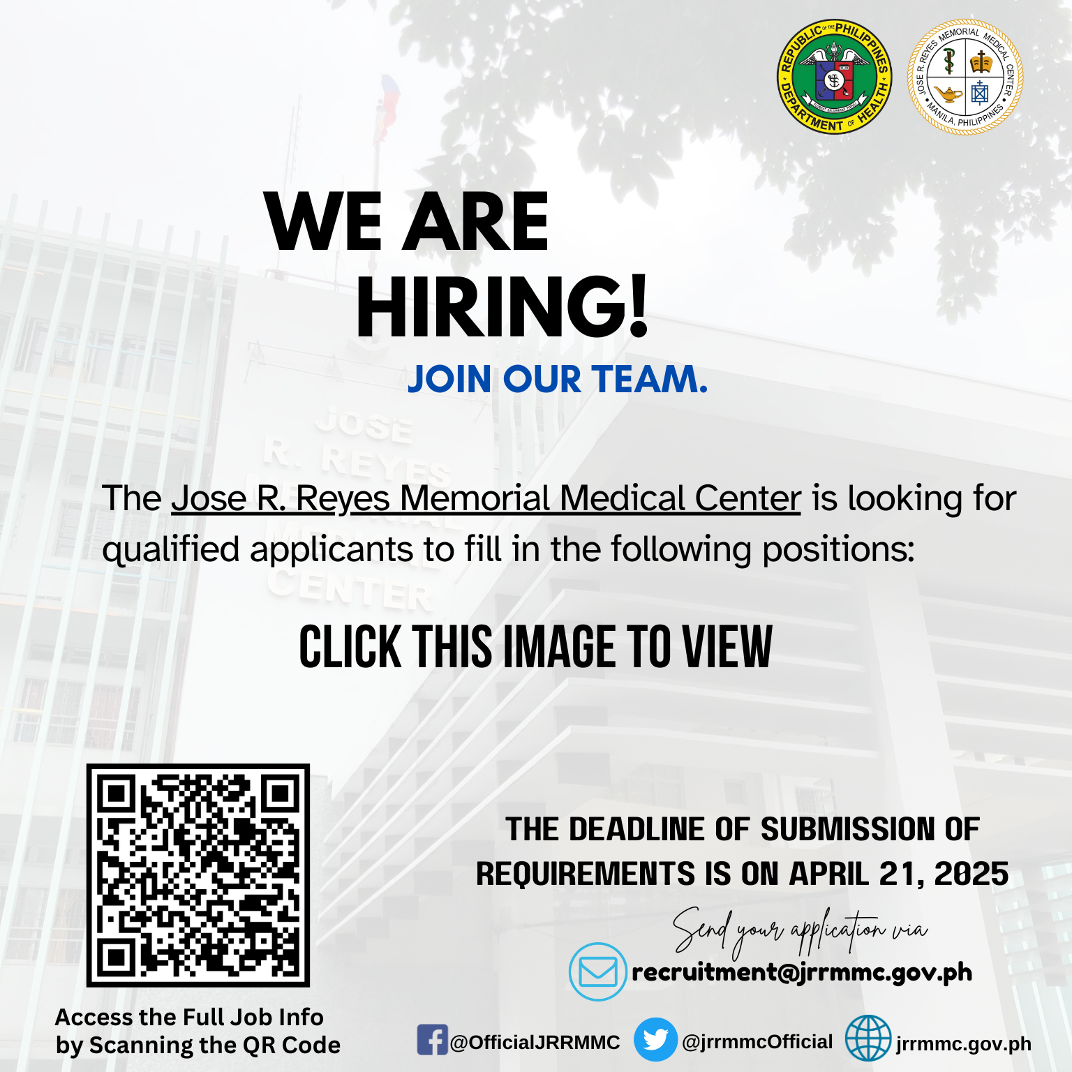 Vacancy April21