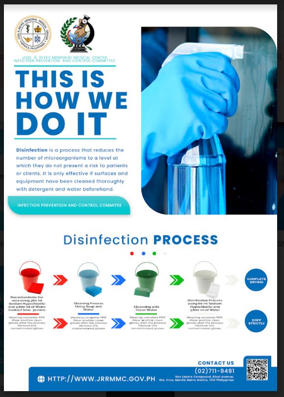 Disinfection SIGNAGE