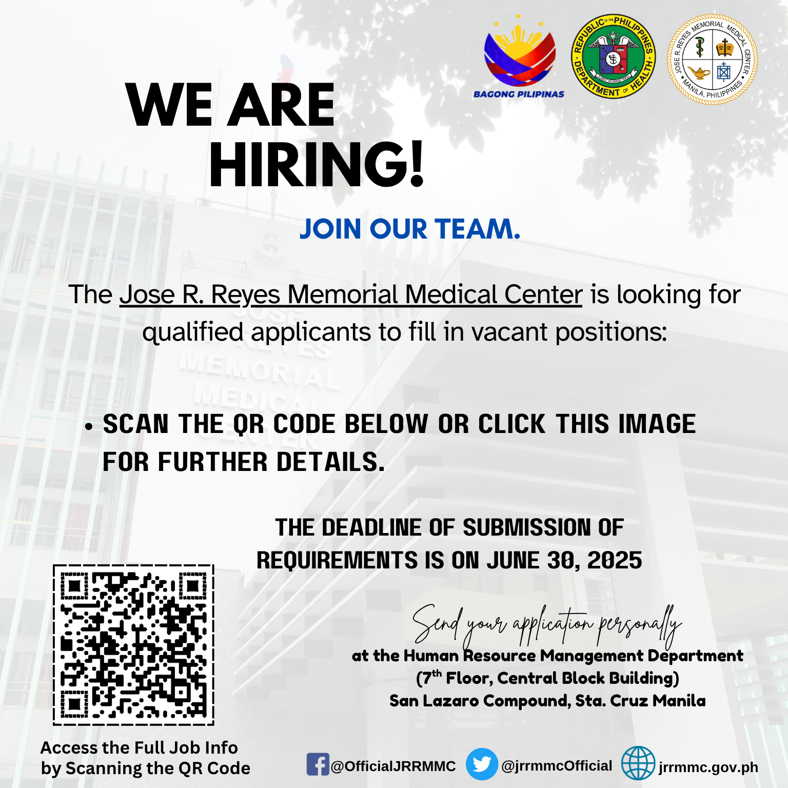 Notice of Vacancy 061725